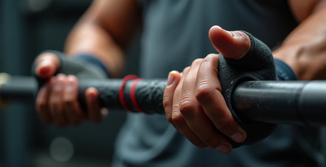 Golfer performing high-speed swing training with weighted club in sequence